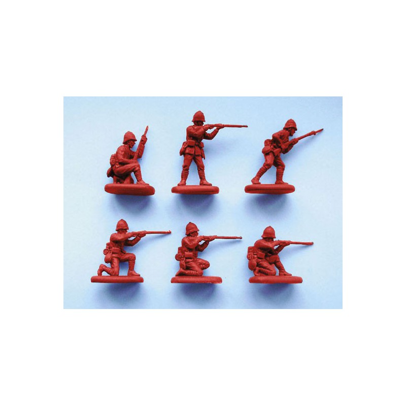 Figurine British infantry skirmishing Figurine British infantry skirmishing