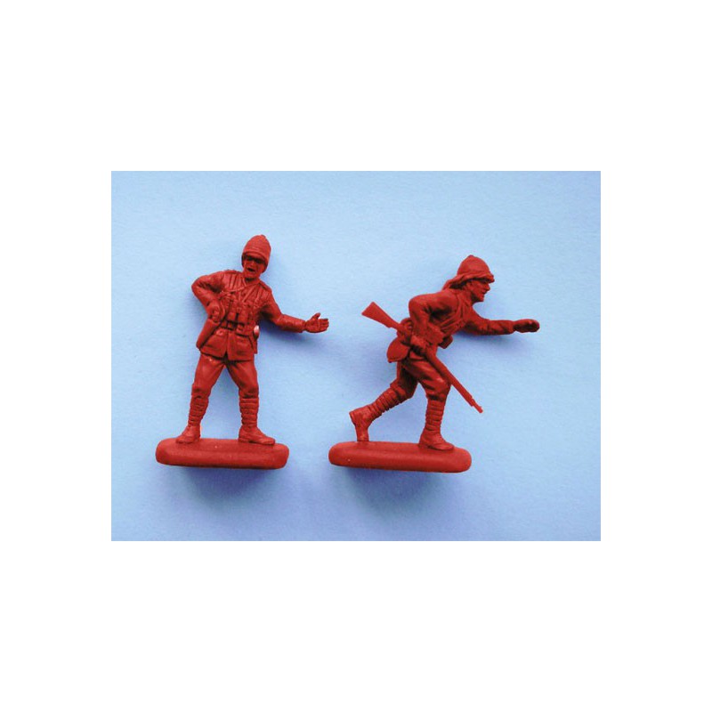 Figurine British infantry skirmishing Figurine British infantry skirmishing