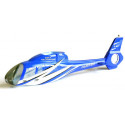 Pièce pour hélicoptère électrique FUSELAGE COLIBRI BLEU