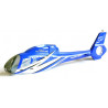 Pièce pour hélicoptère électrique FUSELAGE COLIBRI BLEU