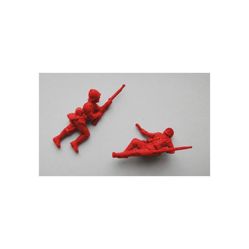Figurine British infantry skirmishing Figurine British infantry skirmishing