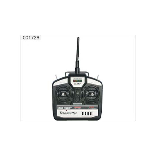 Pièce pour hélicoptère électrique HB EMETTEUR 6V 2,4 GHz seul