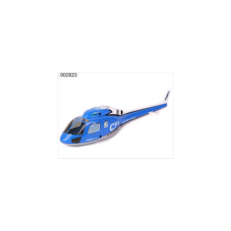 Pièce pour hélicoptère électrique HB FUSELAGE BLEU