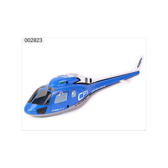 Pièce pour hélicoptère électrique HB FUSELAGE BLEU