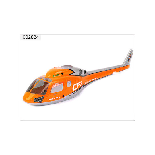 Pièce pour hélicoptère électrique HB FUSELAGE ORANGE