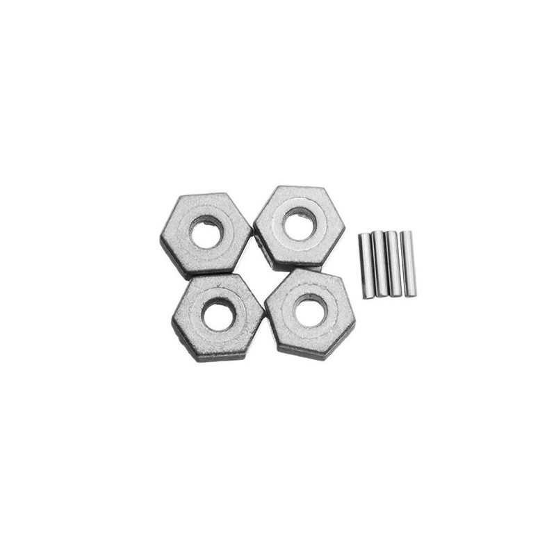 Pièce pour voiture electrique Hexagones alu TARGET