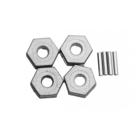 Pièce pour voiture electrique Hexagones alu TARGET Pièce pour voiture electrique Hexagones alu TARGET