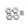 Pièce pour voiture electrique Hexagones alu TARGET