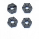 Pièce pour voiture electrique tous chemin 1/10 Hexagones de Roues Pièce pour voiture electrique tous chemin 1/10 Hexagones de Roues