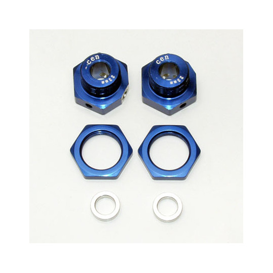 Pièce pour voiture thermique tous chemin 1/5 HEXAGONES ROUES ALUMINIUM