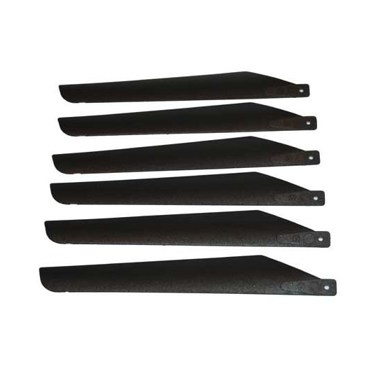 Pièce pour hélicoptère électrique HUGHES 500 PALES A (6 pièces)
