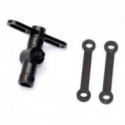 Pièce pour hélicoptère électrique HUGHES 500 TETE ROTOR + BRAS Pièce pour hélicoptère électrique HUGHES 500 TETE ROTOR + BRAS