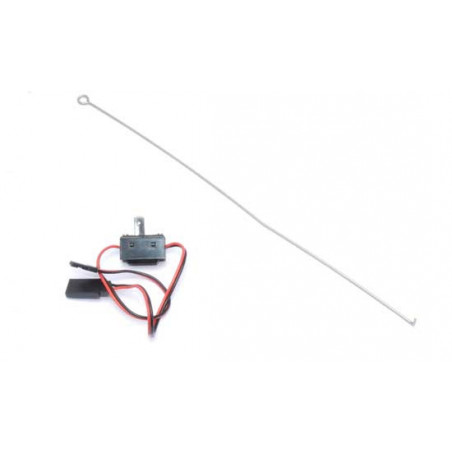 Pièce pour voilier radiocommandé Interrupteur + tige DF95 Pièce pour voilier radiocommandé Interrupteur + tige DF95