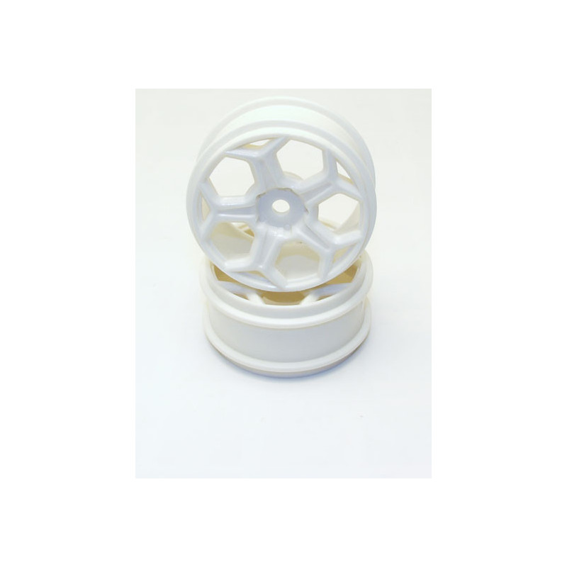 Pièce pour voiture electrique tous chemin 1/10 Jantes Flash Rally