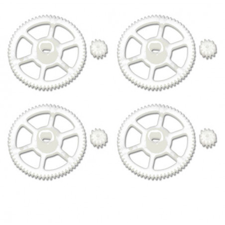 Pièce pour Drônes Jeu de Couronne QR W100S