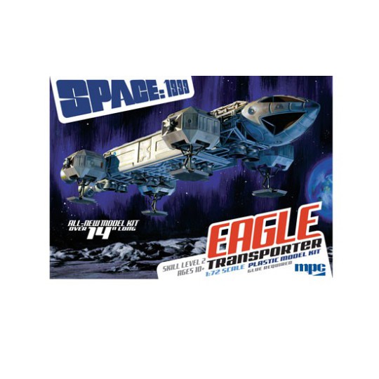 Modèle de science-fiction en plastique Cosmos 1999 Eagle Transporter 1/72 Modèle de science-fiction en plastique Cosmos 1999 Eagle Transporter 1/72