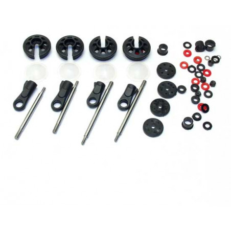 Pièce pour voiture thermique tous chemin 1/8 Jeu Pièces Amortisseurs Pièce pour voiture thermique tous chemin 1/8 Jeu Pièces Amortisseurs