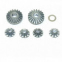 Pièce pour voiture thermique tous chemin 1/8 Jeu Pignons Différentiel Pièce pour voiture thermique tous chemin 1/8 Jeu Pignons Différentiel