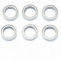 Pièce pour voiture electrique tous chemin 1/10 Jeu Roulements 10x15x4 (6pcs) Pièce pour voiture electrique tous chemin 1/10 Jeu Roulements 10x15x4 (6pcs)