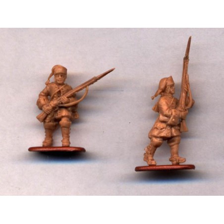 Figurine Dismounted French Dragoons in Skirmish 1/72 Figurine Dismounted French Dragoons in Skirmish 1/72