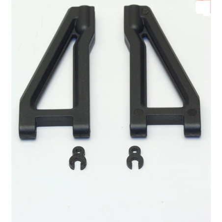 Pièce pour voiture electrique tous chemin 1/10 Kansas Bras Susp Sup avant Pièce pour voiture electrique tous chemin 1/10 Kansas Bras Susp Sup avant