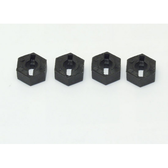 Pièce pour voiture electrique tous chemin 1/10 Kansas Ecrous de roues (4pcs) Pièce pour voiture electrique tous chemin 1/10 Kansas Ecrous de roues (4pcs)