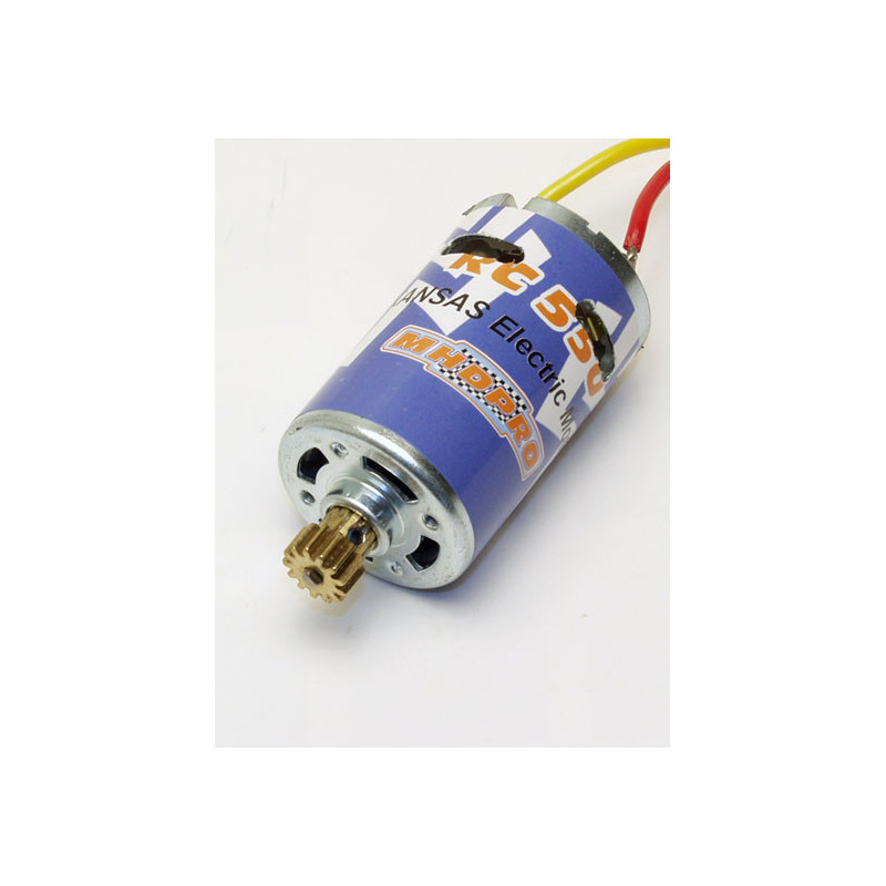 Pièce pour voiture electrique tous chemin 1/10 Kansas Moteur Electrique 550T