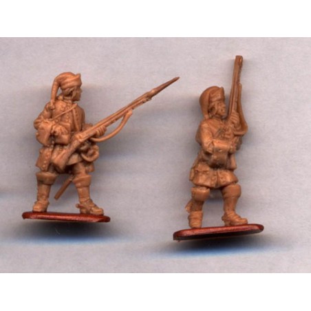 Figurine Dismounted French Dragoons in Skirmish 1/72 Figurine Dismounted French Dragoons in Skirmish 1/72