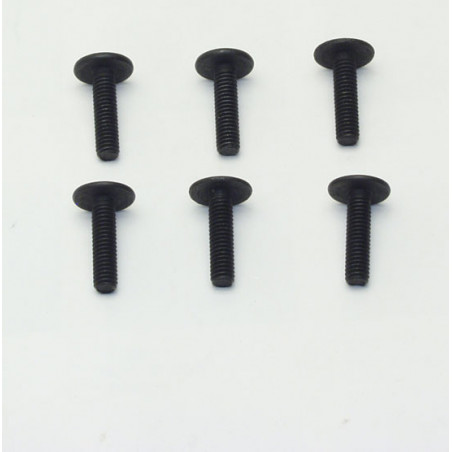 Pièce pour voiture electrique tous chemin 1/10 Kansas Vis Tête Plate M4x16mm