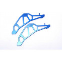 Pièce pour voiture electrique tous chemin 1/10 Longerons arr Alu MOAB