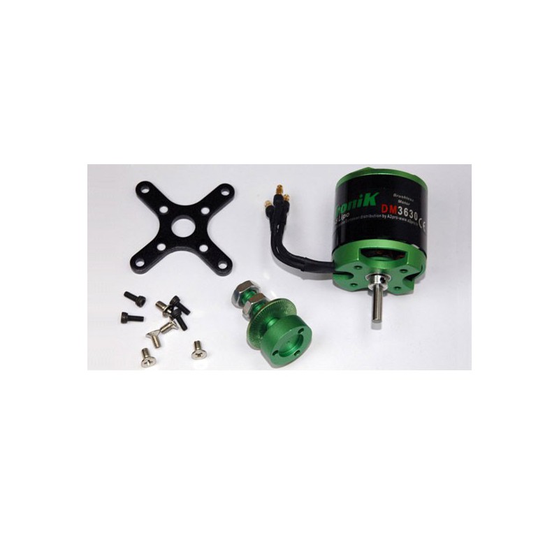 Moteur électrique radiocommandé Moteur DM3630 Kv650