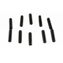 Visserie Entretoise nylon noir femelle/femelle M3x30 (10ps) Visserie Entretoise nylon noir femelle/femelle M3x30 (10ps)