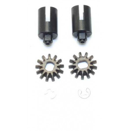 Pièce pour voiture electrique tous chemin 1/10 Noix cardan sortie différent. Pièce pour voiture electrique tous chemin 1/10 Noix cardan sortie différent.