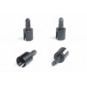 Pièce pour voiture electrique tous chemin 1/10 Noix Sortie Différentiel 4pcs