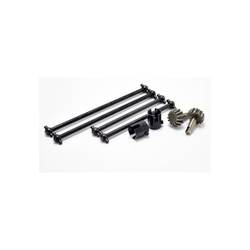 Pièce pour voiture electrique tous chemin 1/10 Option Système Trans. Renforcé