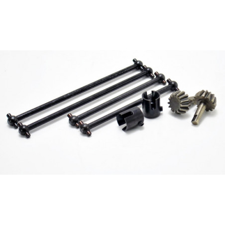 Pièce pour voiture electrique tous chemin 1/10 Option Système Trans. Renforcé Pièce pour voiture electrique tous chemin 1/10 Option Système Trans. Renforcé