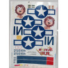 Pièce pour avions P-47 PLANCHE DE DECALS