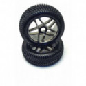 Pièce pour voiture thermique tous chemin 1/8 Paire de Roues Pièce pour voiture thermique tous chemin 1/8 Paire de Roues