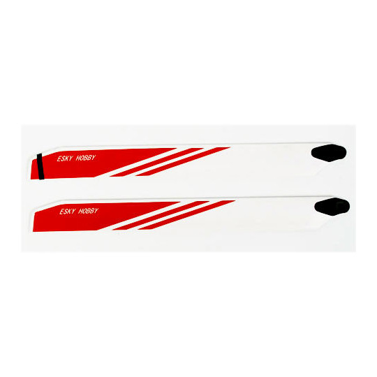 Pièce pour hélicoptère électrique PALES PRINCIPALES ROUGE EVO
