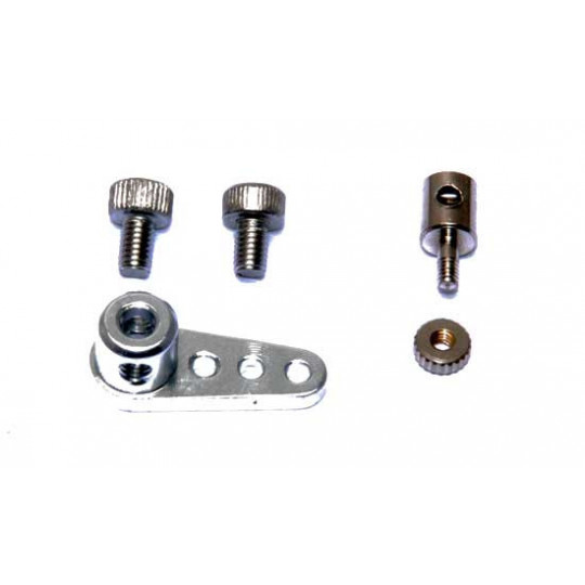 Pièce pour voilier radiocommandé Palonnier safran alu Pièce pour voilier radiocommandé Palonnier safran alu