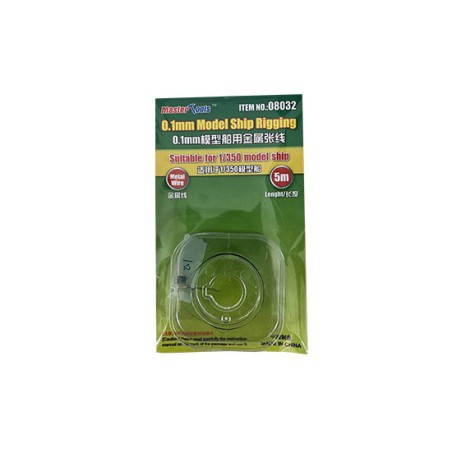 Accessoire pour maquette Fil de gréement pour bateaux diamètre 0,1mm Accessoire pour maquette Fil de gréement pour bateaux diamètre 0,1mm