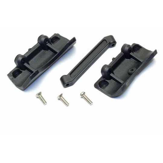 Pièce pour voiture electrique tous chemin 1/10 Pare-Chocs avt arr + renforts Pièce pour voiture electrique tous chemin 1/10 Pare-Chocs avt arr + renforts