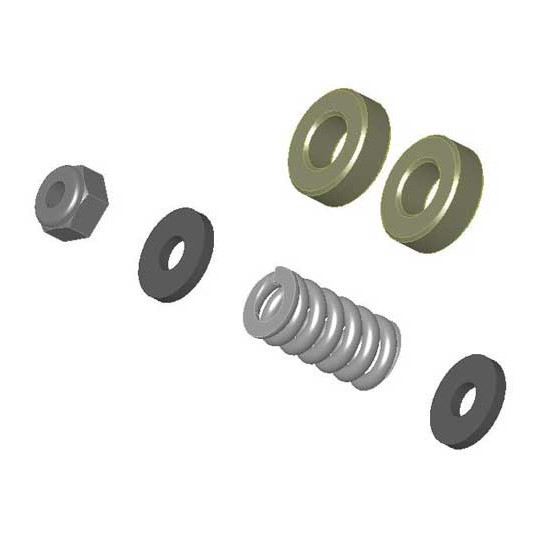 Pièce pour voiture thermique tous chemin 1/10 PIECES METAL SLIPPER