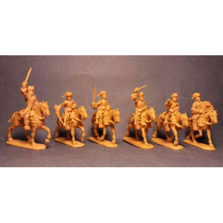 Figurine French Dragoons in Attack 1/72