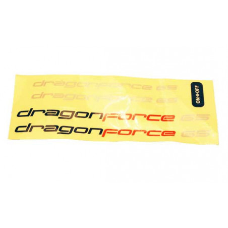 Pièce pour voilier radiocommandé Planche de décoration DF65 V6 Pièce pour voilier radiocommandé Planche de décoration DF65 V6