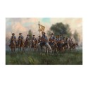 Figurine French Late War Dragoons in Reserve 1/72 Figurine French Late War Dragoons in Reserve 1/72