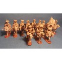 Figurine French Late War Dragoons in Reserve 1/72 Figurine French Late War Dragoons in Reserve 1/72