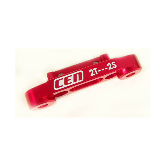 Pièce pour voiture thermique tous chemin 1/8 PLATINE DE SUSPENSION ARRIERE
