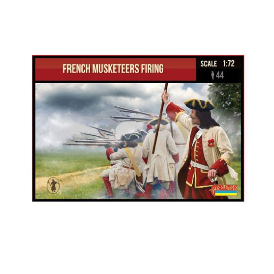 Figurine French Musketeers Firing 1/72 Figurine French Musketeers Firing 1/72