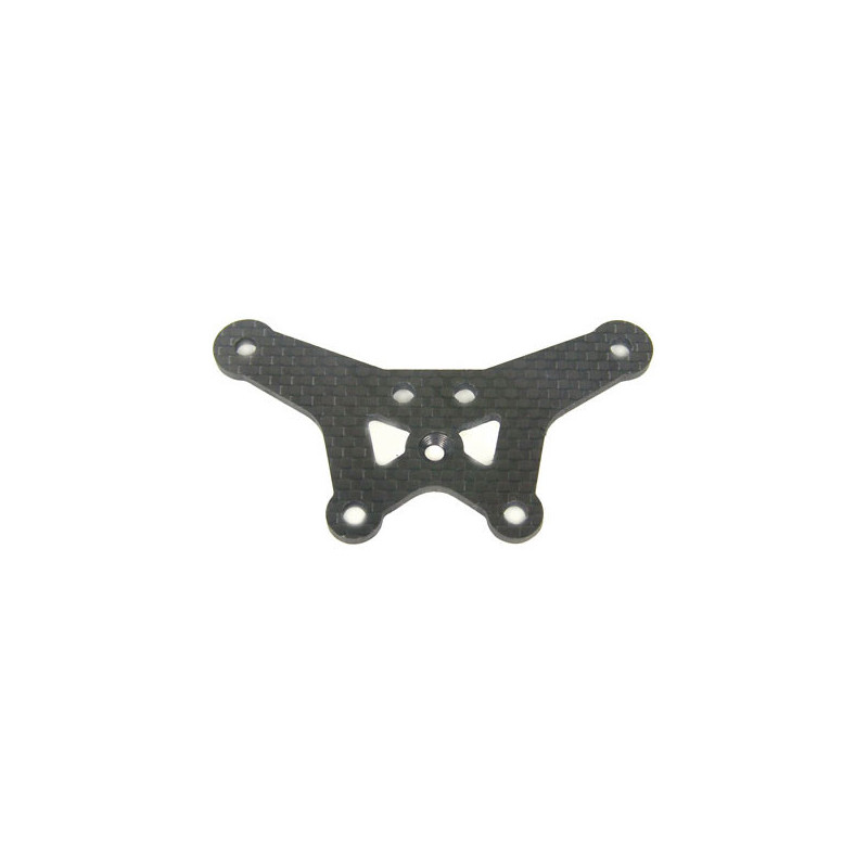 Pièce pour voiture thermique tous chemin 1/8 PLATINE SUPERIEURE CARBONE
